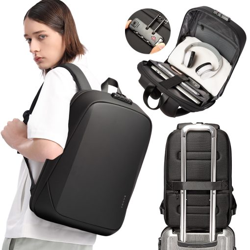 balo chống trộm bange bg-7251 black